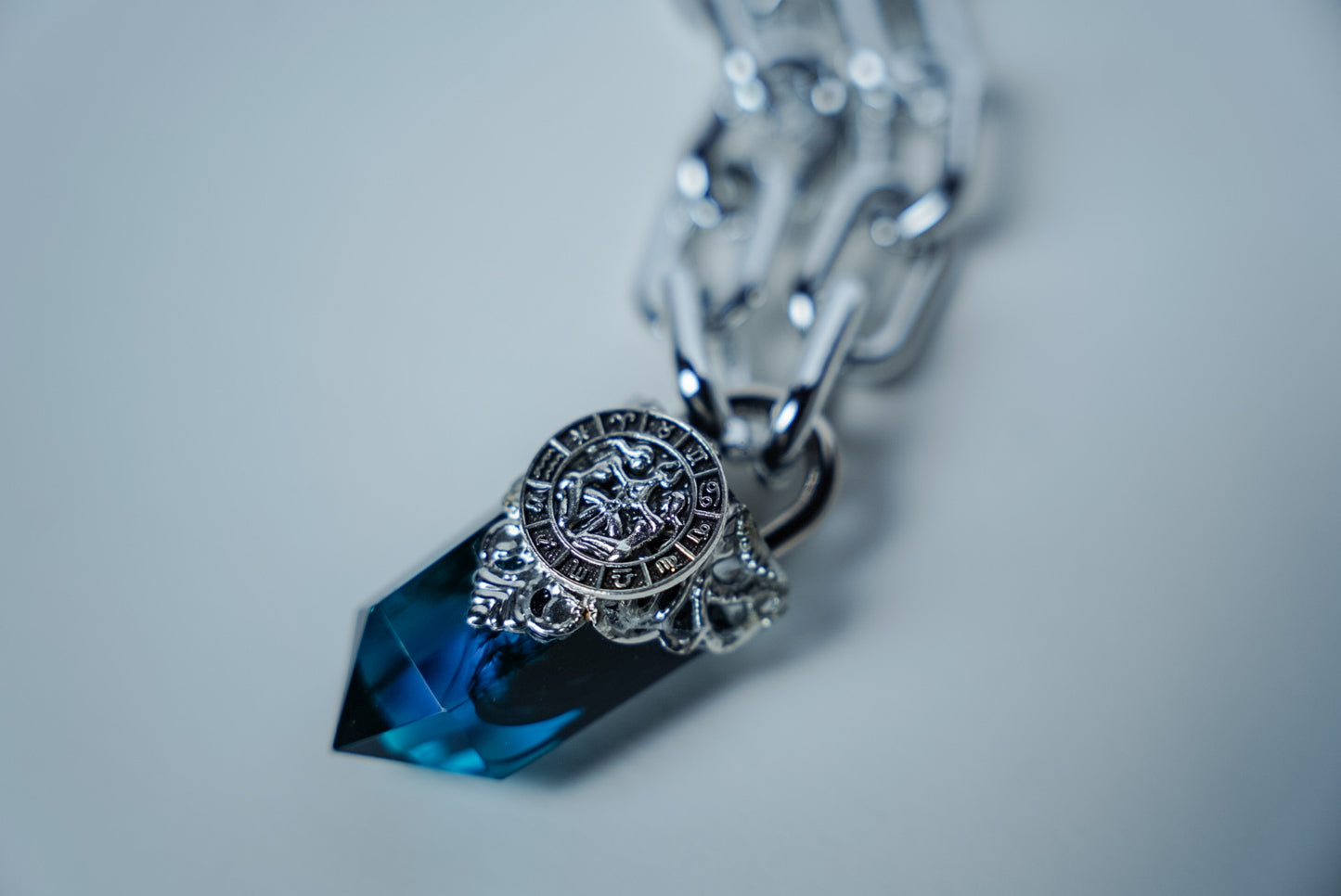 The Twins - Gemini Crystal Pendant