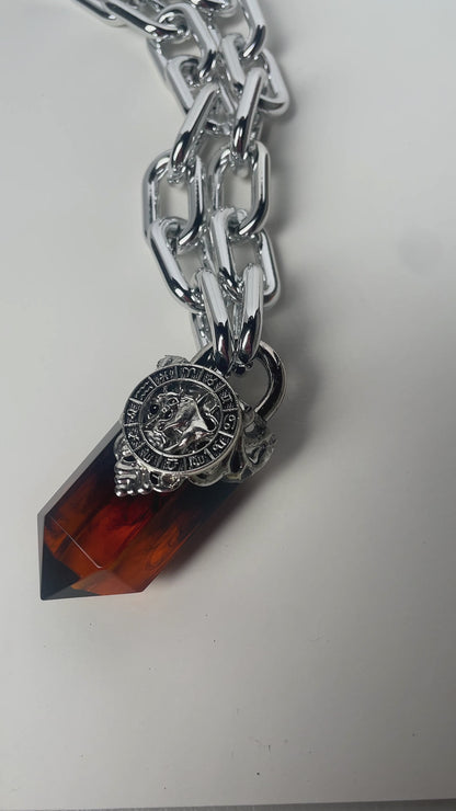 The Bull - Taurus Crystal Pendant